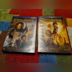 Lord Of The Rings (The Two Towers + Return of the King) High quality DVDs